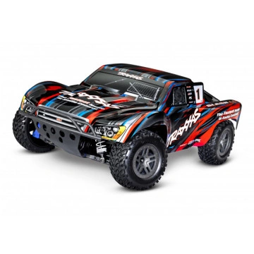 Automodel RC Traxxas Slash 4x4 Brushless BL-2S TQi™, rosu