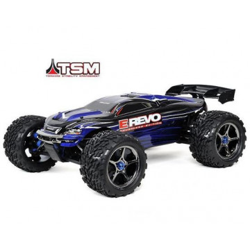 Automodel Traxxas E-Revo Brushless 4x4 cu sistem TSM TQi BlueTooth RTR RC - Img 1