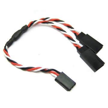 Prelungitor cablu servo Y cu mufa tip Futaba 22 AWG 15cm