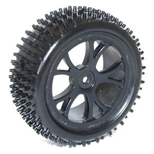 Roti buggy 4wd fata pentru VRX Spirit, cu jante negre