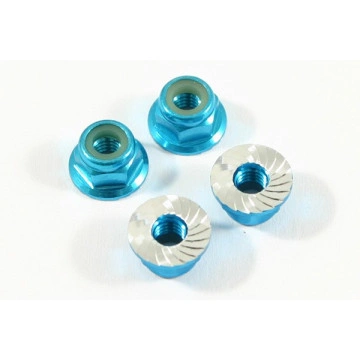 Set piulite roti tip M4 Fastrax din aluminiu pentru automodele rc