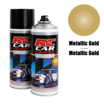 Vopsea Spray pentru Caroserii Lexan Automodele Rc - Auriu metalic 150 ml