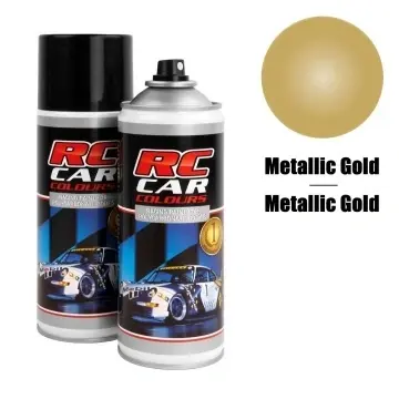Vopsea Spray pentru Caroserii Lexan Automodele Rc - Auriu metalic 150 ml