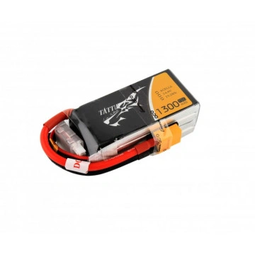 Acumulator Lipo pentru drone TATTU 1300mAh 14.8V 45C 4S1P