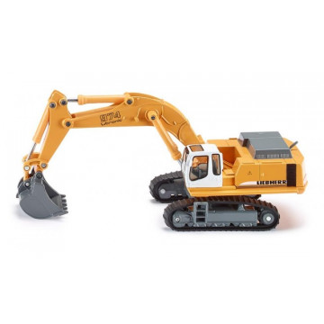 Macheta excavator hidraulic Liebherr 974 diecast, SIKU, scara 1/87 - Img 4