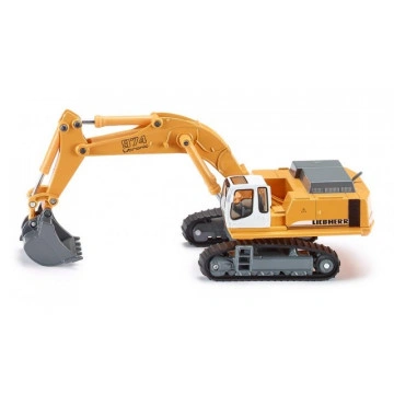 Macheta excavator hidraulic Liebherr 974 diecast, SIKU, scara 1/87 - Img 4