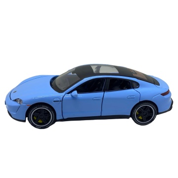 Macheta Porsche Taycan diecast cu lumini , scara 1/32