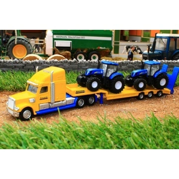 Camion TIR cu tractoare macheta metalica Siku 1 87 3