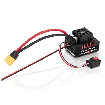 Variator brushless ieftin pentru masini cu telecomanda  120A Hobbywing