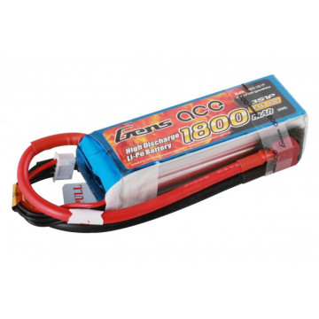 Acumulator LiPo GENS ACE 7.4 V/ 1800 mA/ 40C - Img 1