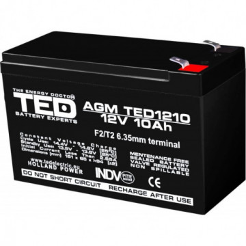 Acumulator navomodel plantat 12V Pb 10A