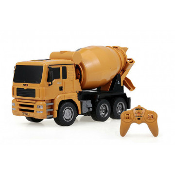 Camion cu telecomanda Cifa-Betoniera Huina 1/18 cu 6 Functii