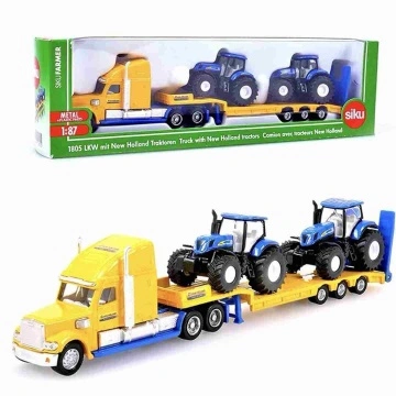 Macheta Tir cu tractoare, SIKU, scara 1:87