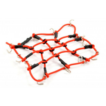 Plasa elastica portbagaj cu carlige, dimensiuni L130MM X l110MM , pentru crawler scale 1/10 - Img 1