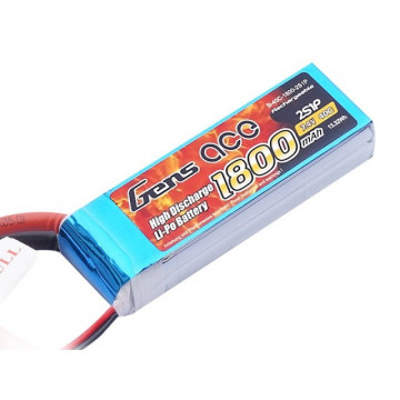 Acumulator LiPo GENS ACE 7.4 V/ 1800 mA/ 40C - Img 2