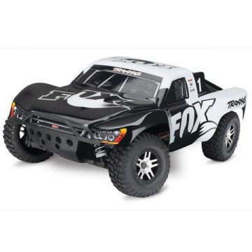 Automodel Traxxas Slash 4x4 VXL-3 Brushless FOX cu sunet realistic OBA & TSM® - Img 1