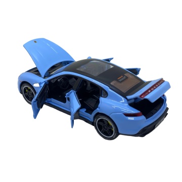 Macheta Porsche Taycan diecast scara 1-32 4
