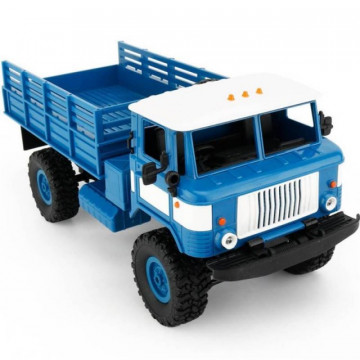 Masina cu telecomanda SST WPL-B24 Gaz-66 1/16 4x4 RTR, cu lumini - Img 7