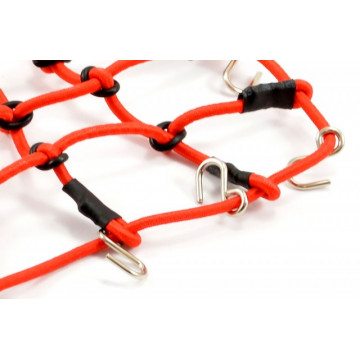 Plasa elastica portbagaj cu carlige, dimensiuni L130MM X l110MM , pentru crawler scale 1/10 - Img 2