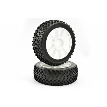 Roti automodele buggy 1/8 - Cauciucuri Maths si jante cu spite