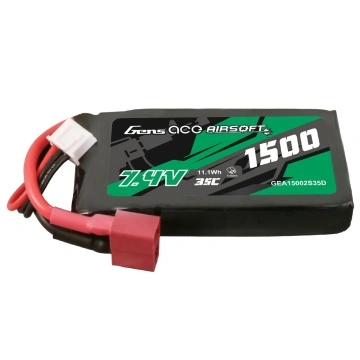 Baterie Lipo Airsoft 7.4V 1500 mah 35C Gens Ace  2