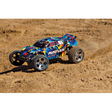 Masina cu telecomanda Traxxas Rustler 2wd 37054 3