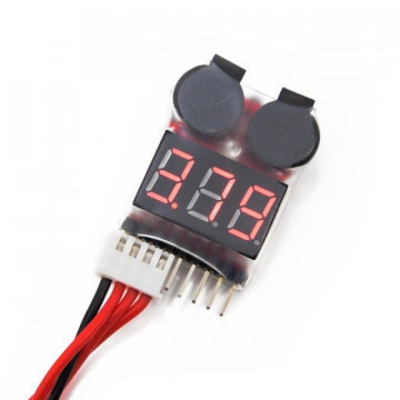 Detector  voltaj scazut acumulatori LiPo (Buzzer Lipo) (2s~6s) - Img 1