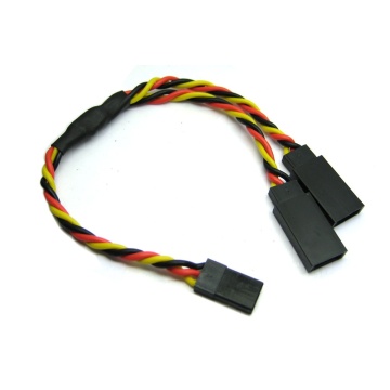 Extensie cablu servo Y twisted JR 22 AWG 15cm