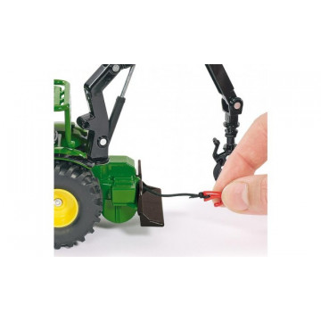 Macheta tractor forestier diecast John Deere, SIKU, scara 1/50 - Img 2