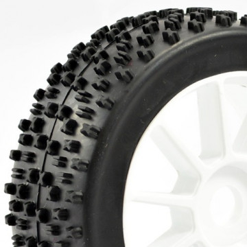 Roti automodele buggy 1/8 - Cauciucuri Maths si jante cu spite - Img 2
