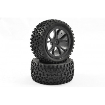 Roti buggy 4x4 1-10 FASTRAX CUBOID cu Spite12mm FAST0073B 2