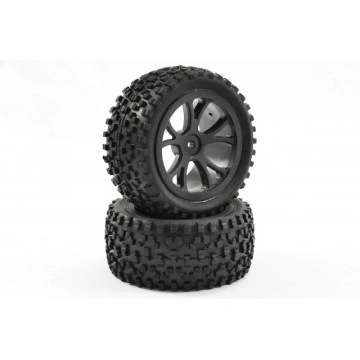Roti buggy 4x4 spate 1/10, FASTRAX CUBOID cu Spite, hex 12mm