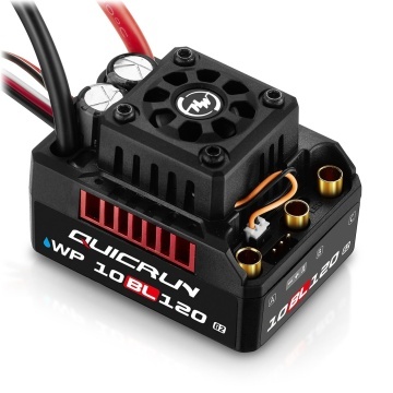 Variator brushless ieftin pentru masini cu telecomanda  120A Quicrun
