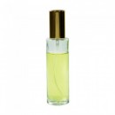 Sticluta cu pulverizator si capac metal gold ptr. parfum - 55 ml
