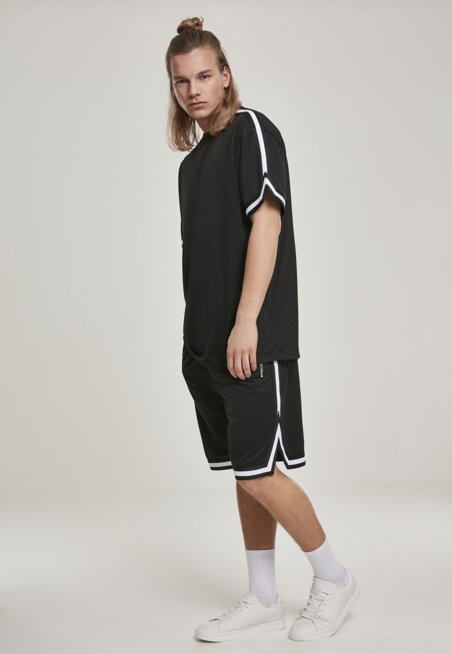 Premium Stripes Mesh Shorts