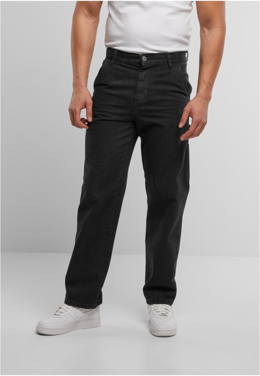 魅力的な価格 def-wood-straight-fit-jeans~ パンツ