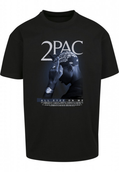 Tupac All F*ck the World 2.0 Oversize Tee black L