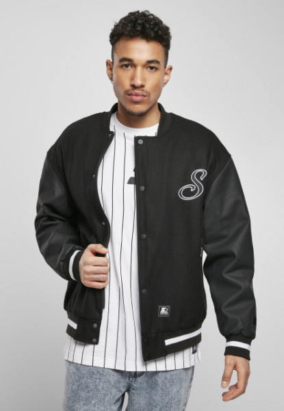 Starter Script College Jacket black L