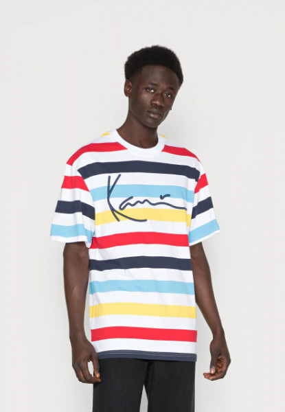 Karl Kani Signature stripe tee multicolor