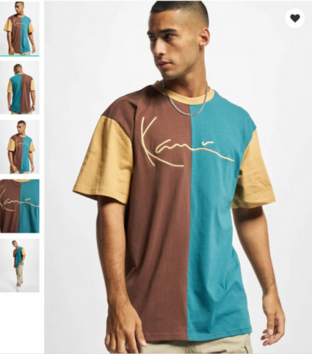KARL KANI - KK Signature Block Tee