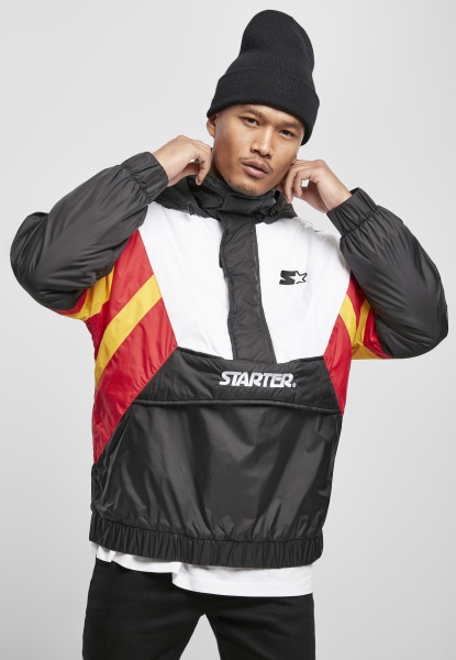 Starter Color Block Half Zip Retro Jacket
