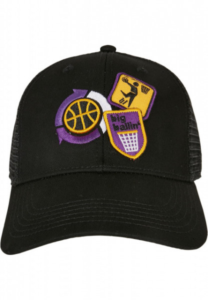 Baller Patches Trucker Cap black/mc one size