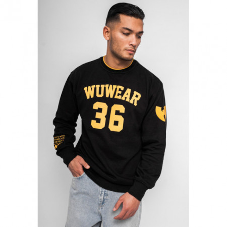 WU-WEAR | WU 36 BLOCK CREWNECK SWEATER | WU TANG CLAN