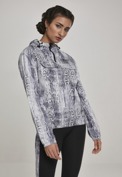 Ladies Pattern Pull Over Jacket snake L