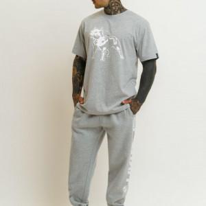 Amstaff Logo 2.0 T-Shirt - grey/white - Img 2