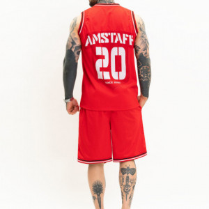 Amstaff Zito Mesh Tanktop - red - Img 4