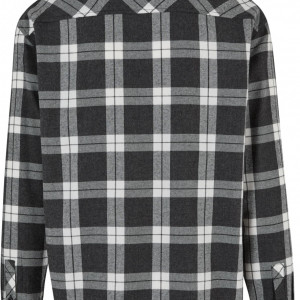Boxy Dark Checked Shirt - Img 5