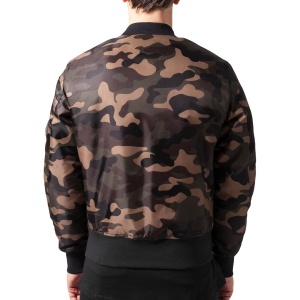 Camo Basic Bomber Jacket - Img 4