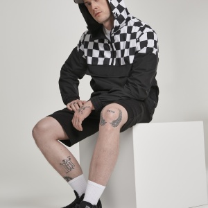 Check Pull Over Jacket blk/chess 3XL - Img 7