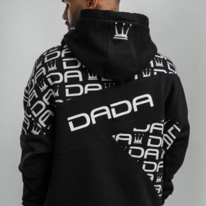 Dada Supreme Gaga Logo Hoodie Black - Img 2